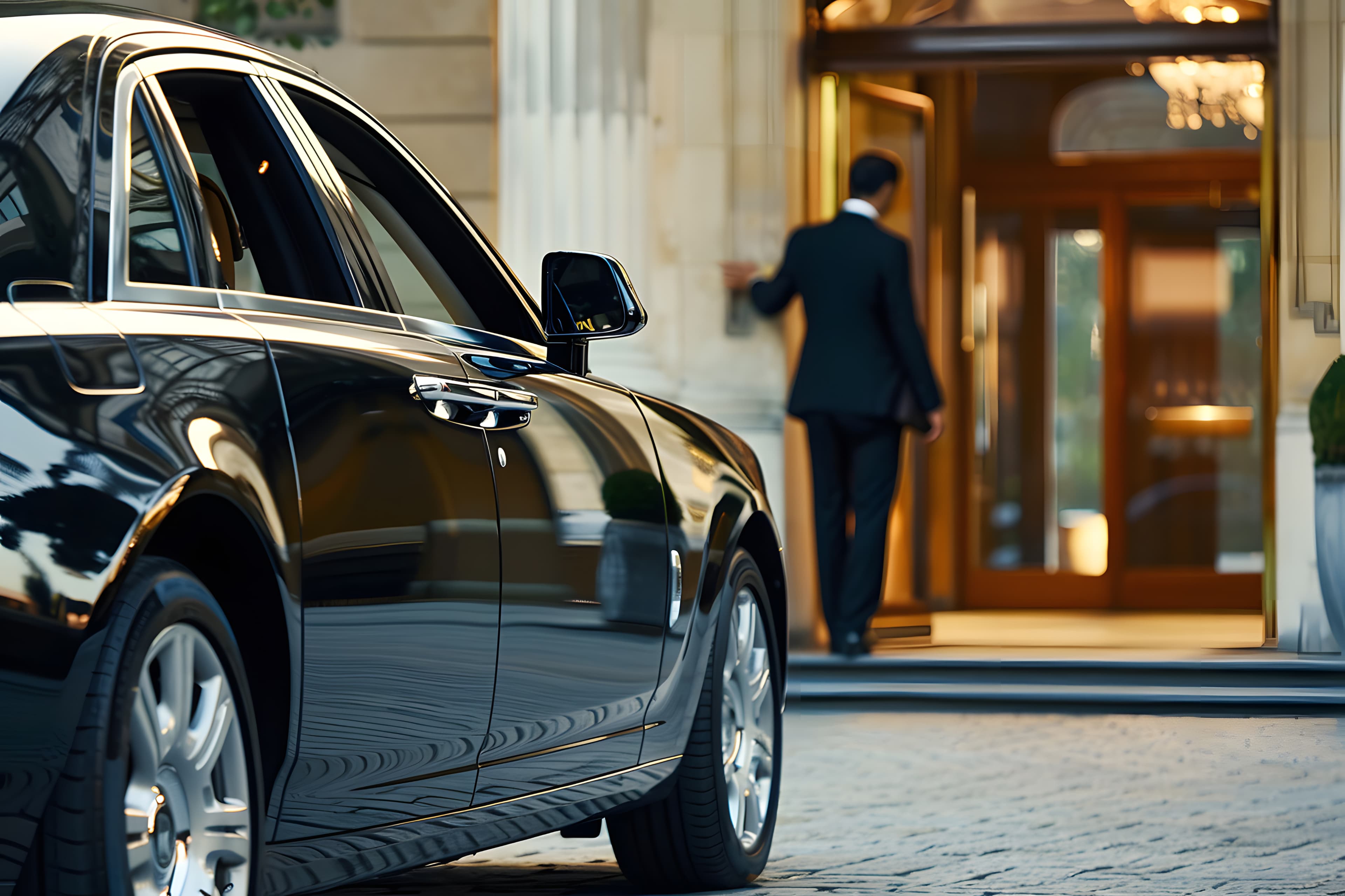 Chauffeurio premium chauffeur service background